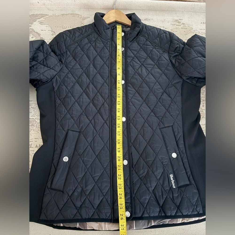 🆕Barbour Yarrow Quilted Jacket Size 12/Euro 42 NWT - Picture 10 of 12